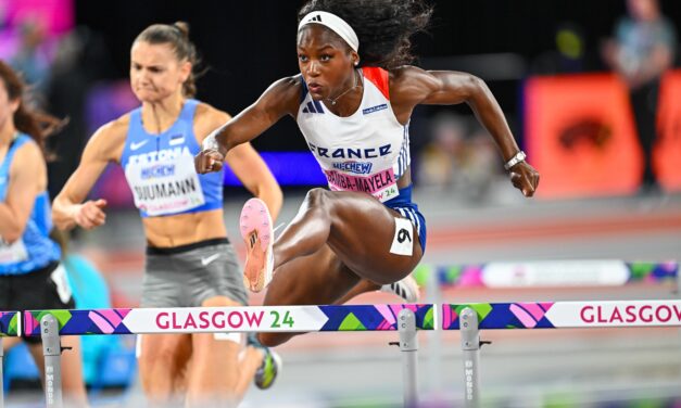Cyréna Samba-Mayela médaillée d’argent aux championnats du monde en salle !
