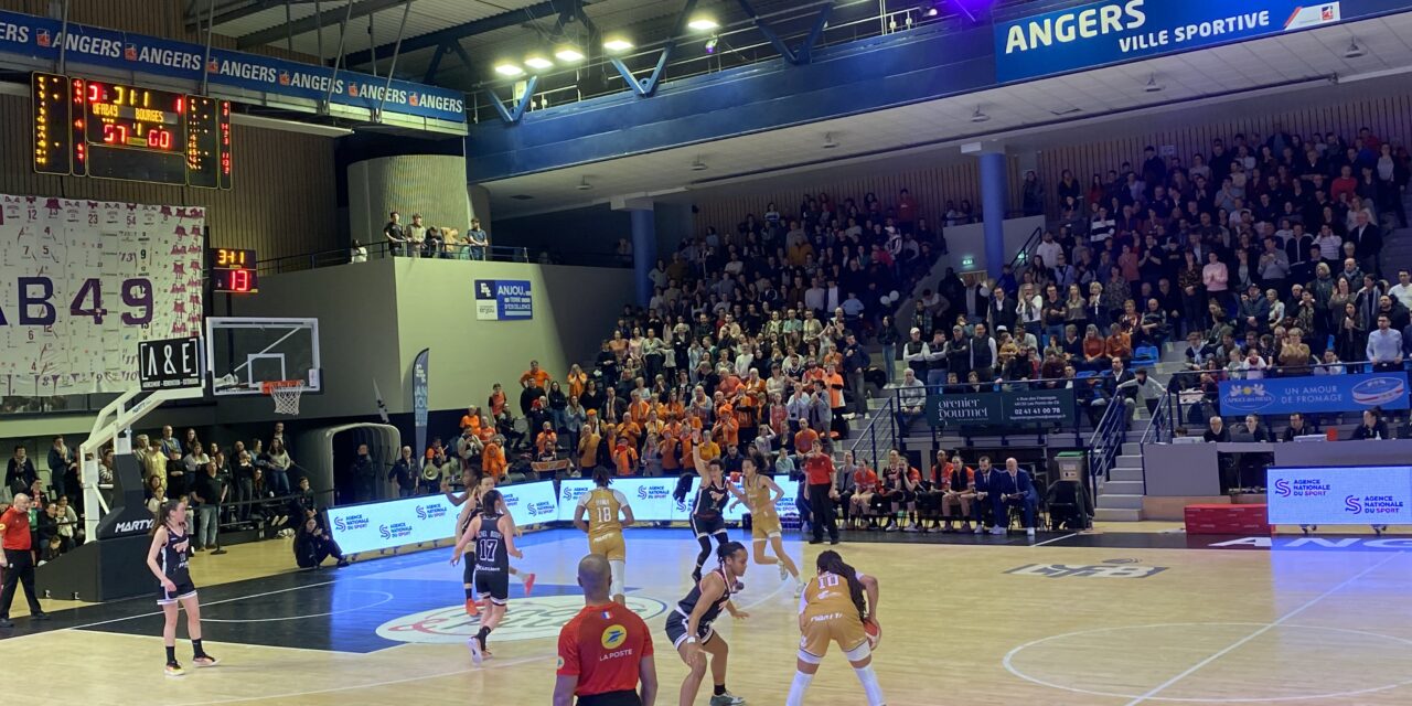 LFB (J19) : Le Tango Bourges a imposé sa loi face aux Angevines de l’UFAB ce vendredi soir à Jean Bouin.