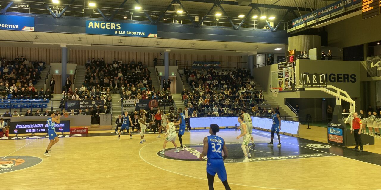 Pro B (J27) : Une Etoile Angers Basket, à deux visages, s’incline face à Vichy.