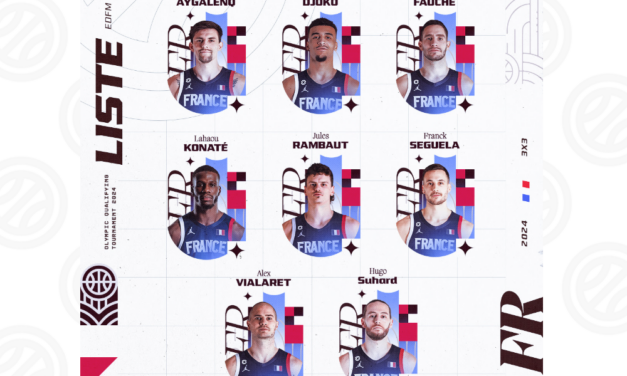 Huit joueurs pré-sélectionnés pour le tournoi de qualification olympique.