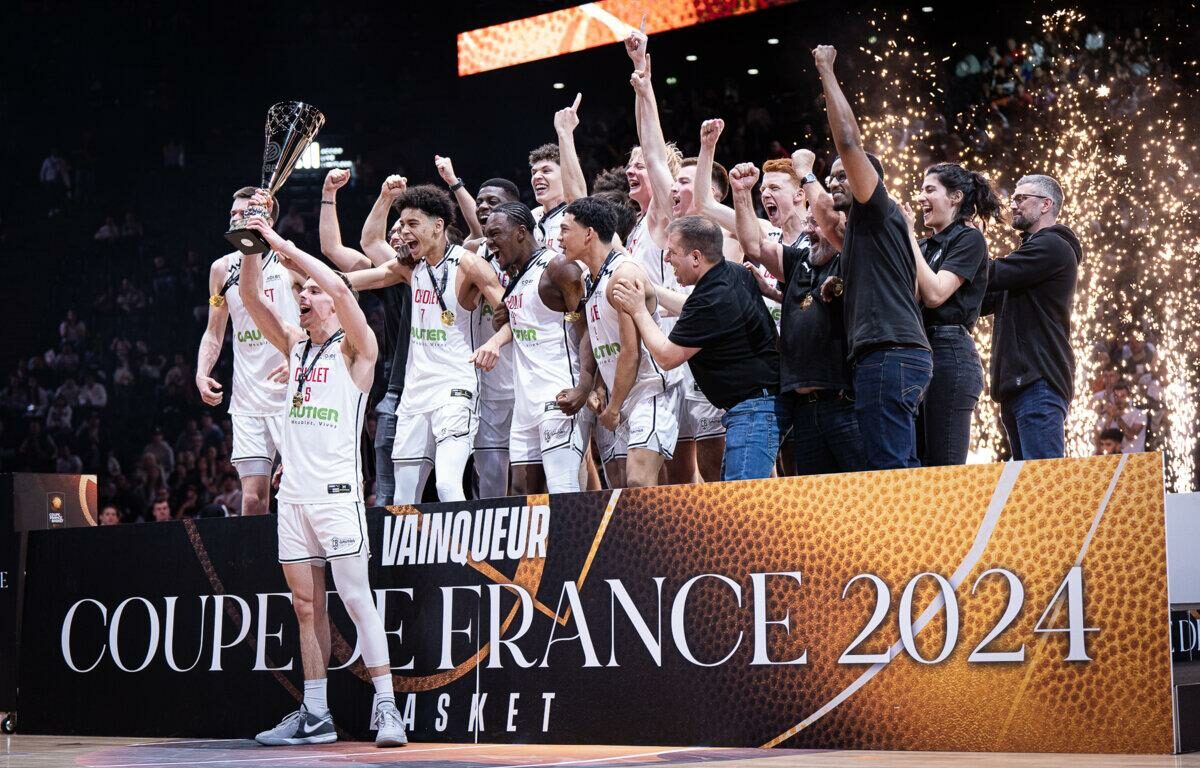 Les U17 de Cholet Basket remportent la Coupe de France face à l’ASVEL !