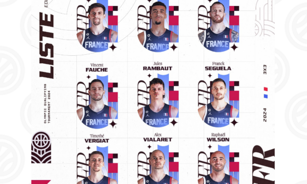 Huit joueurs pré-sélectionnés pour le tournoi de qualification olympique !