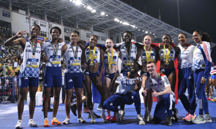 Les relais 4x100m tricolores se parent d’argent et de bronze lors des Mondiaux à Nassau.