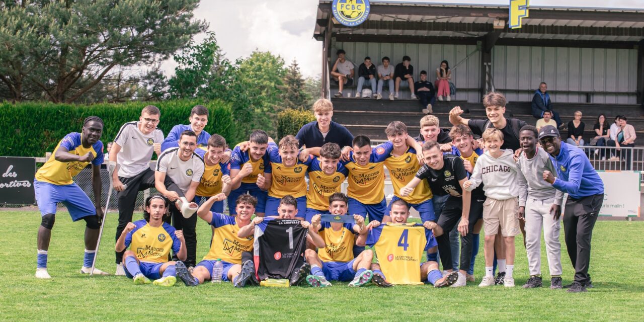 Les U19 du FC Beaupréau La Chapelle sont champions de Régionale 1 !