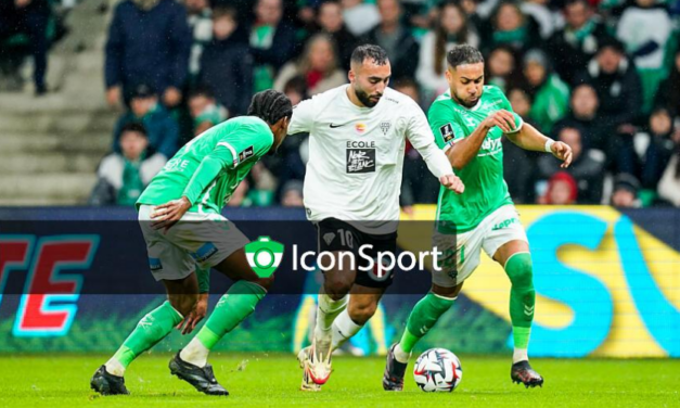 Pas de vainqueur entre Saint-Etienne et Angers dans un match riche en buts.