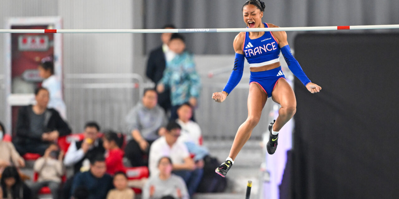 CHAMPIONNATS DU MONDE EN SALLE 2025 Marie-Julie Bonnin, championne du monde de saut à la perche