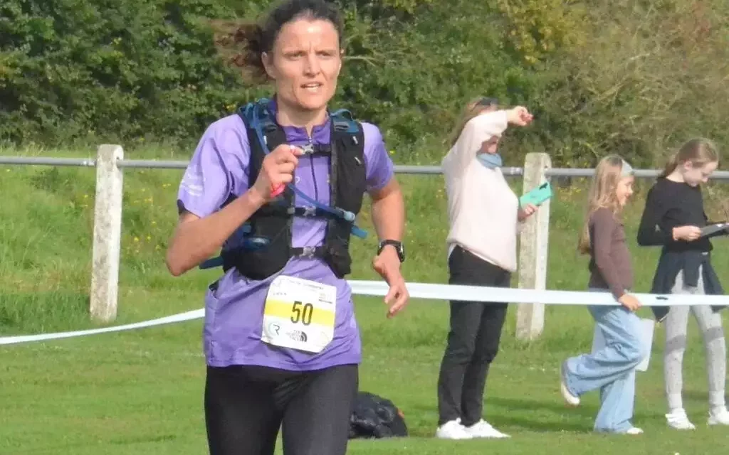 La victorieuse Marie BOSQUET : la course à pied, son essence