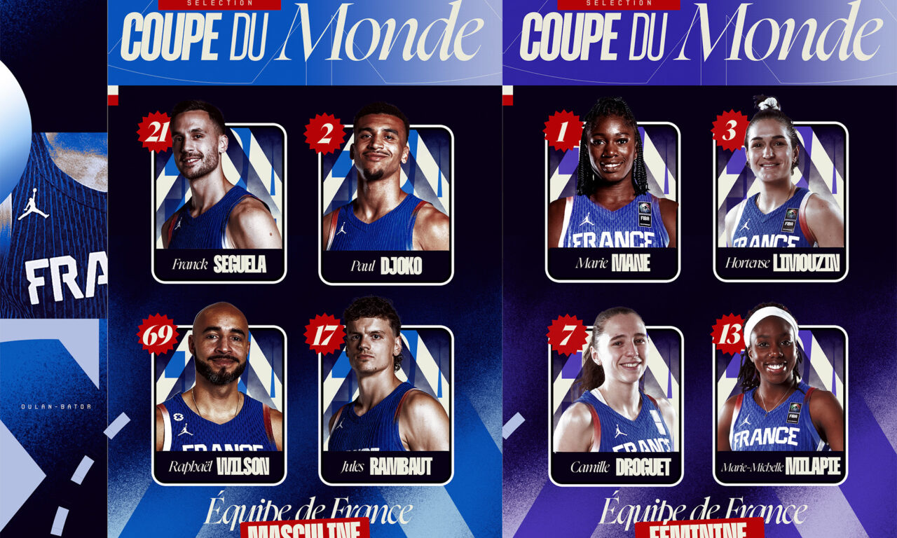 Équipe de France 3×3 :  Les deux équipes de France pour la Coupe du Monde