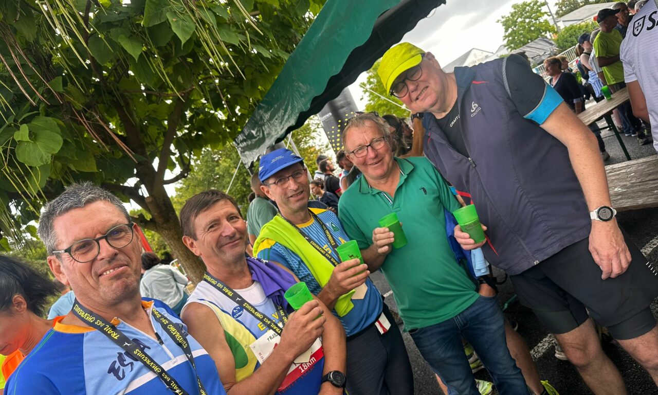 Après l&rsquo;effort, le réconfort, c&rsquo;est aussi cela la course à pied au Trail des Chevreuil !