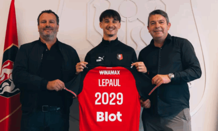 Estéban LEPAUL, nouveau numéro 9 du Stade Rennais !
