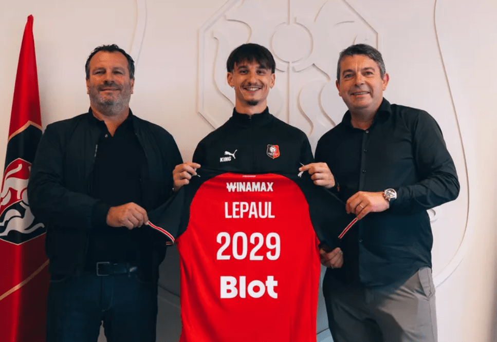 Estéban LEPAUL, nouveau numéro 9 du Stade Rennais !