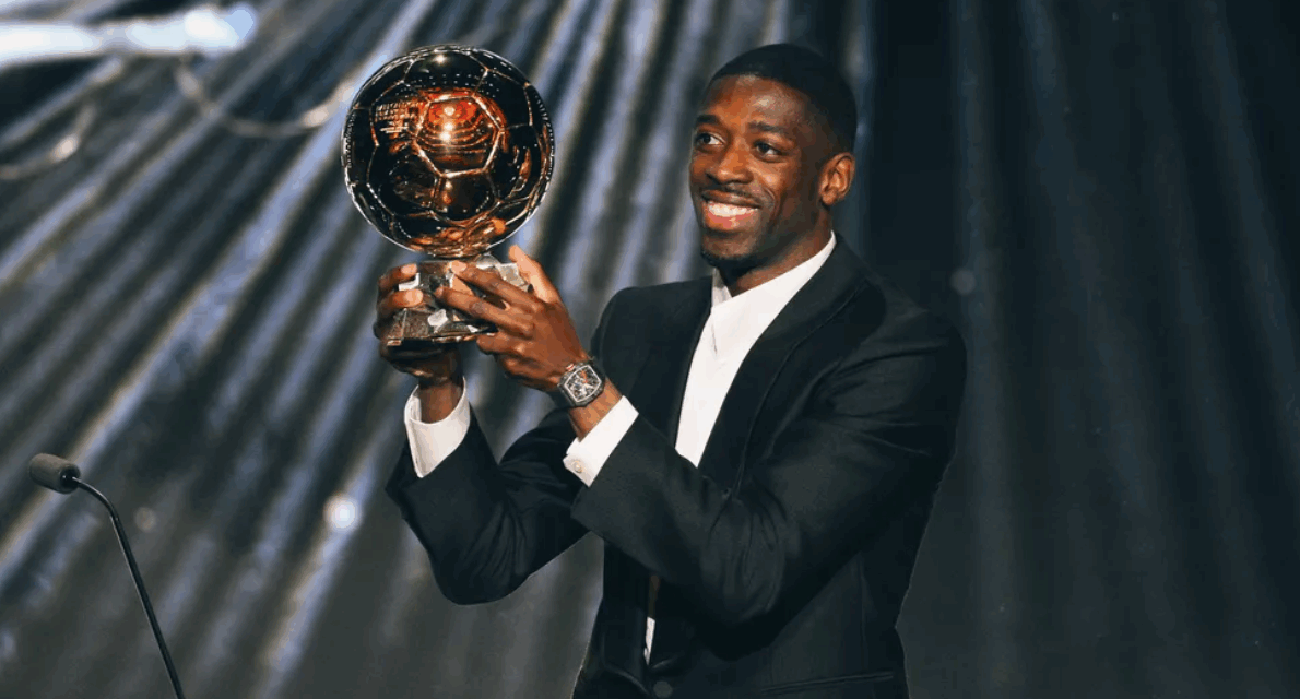 Ousmane DEMBELE, la consécration !