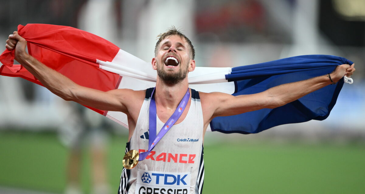 Jimmy Gressier champion du monde du 10 000m à Tokyo !