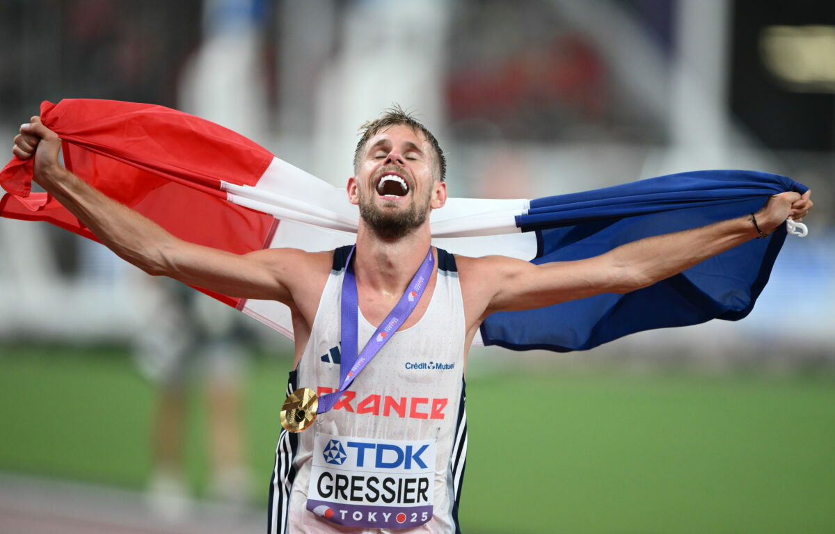 Jimmy Gressier champion du monde du 10 000m à Tokyo !