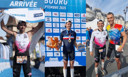 Théo MOREAU brille avec le titre de champion de France de paratriathlon PTS8 !