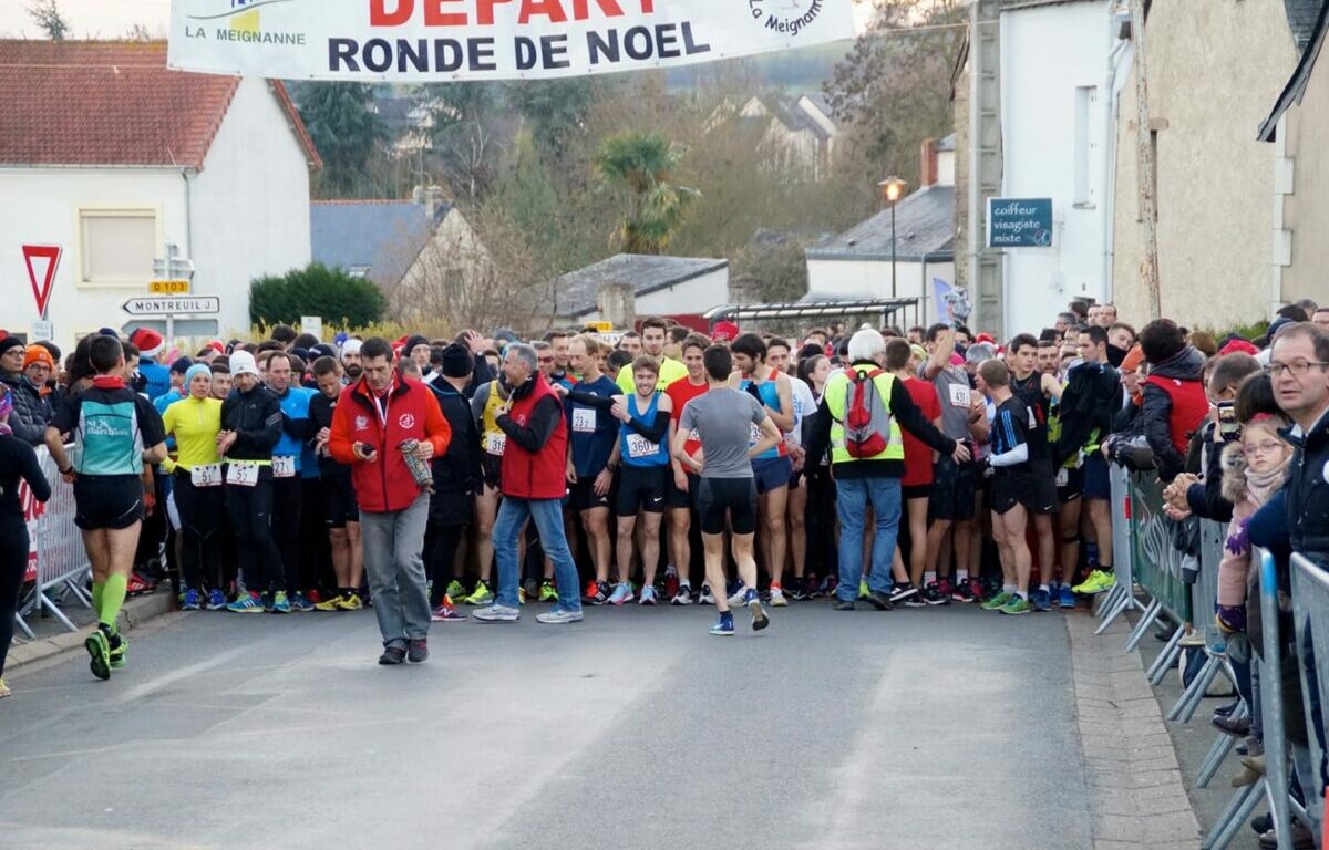 La Ronde de Noël, une course à pied sur route festive et en nocturne.