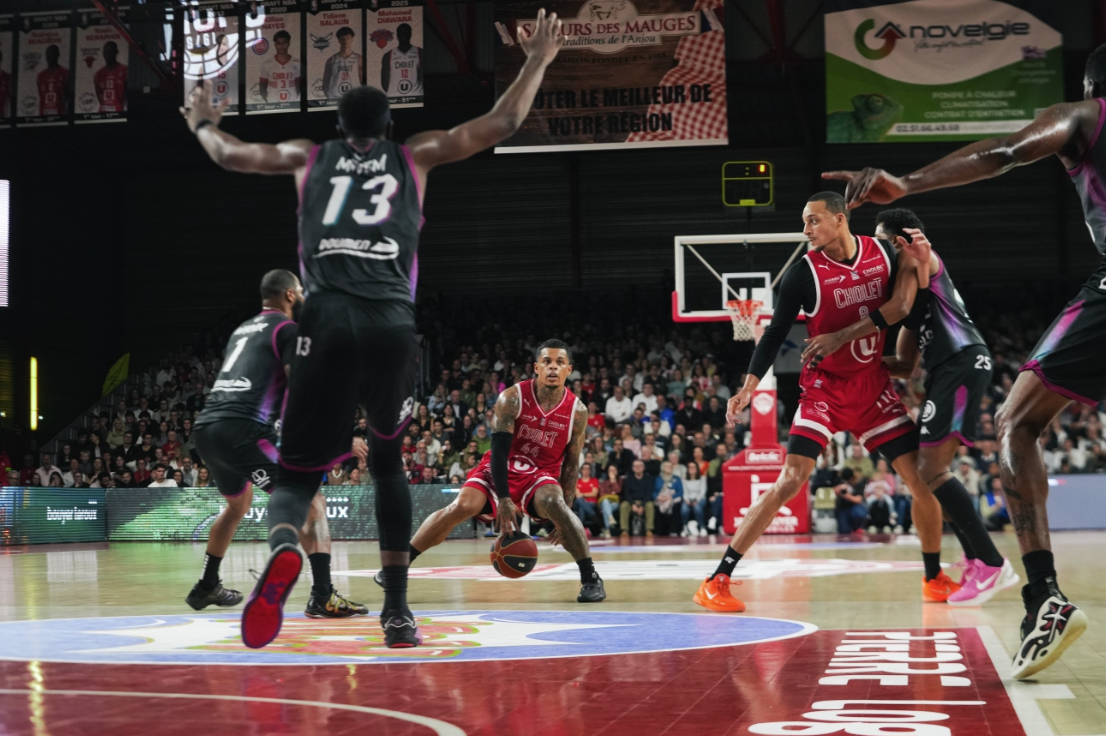 Betclic Elite : Cholet a montré du caractère pour l’emporter face à Boulazac.
