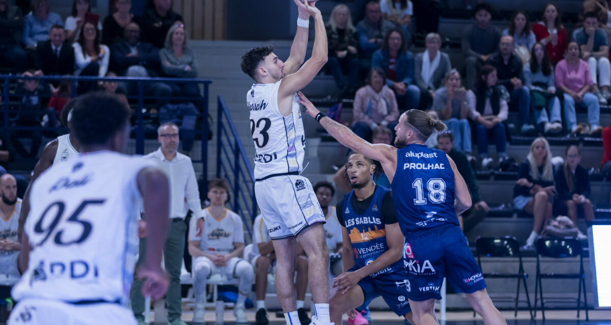 NM1 : Angers remporte leur première victoire de la saison face aux Sables-d’Olonne !