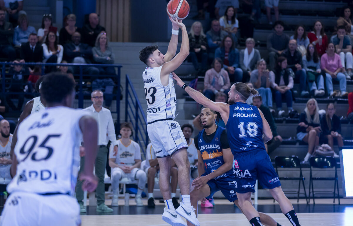NM1 : Angers remporte leur première victoire de la saison face aux Sables-d’Olonne !