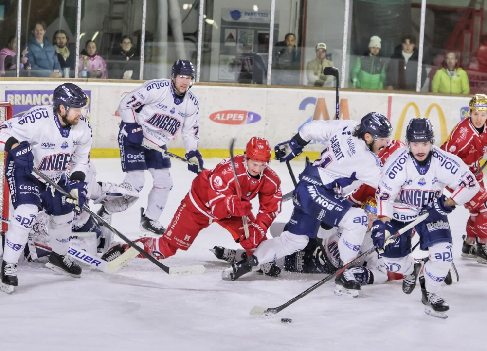 LM (J20) : Angers renoue avec la victoire à Briançon, après une série de trois défaites consécutives