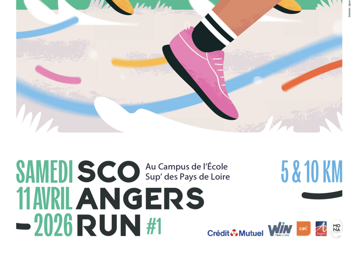 La SCO Angers Run est une nouvelle épreuve organisée à Angers !