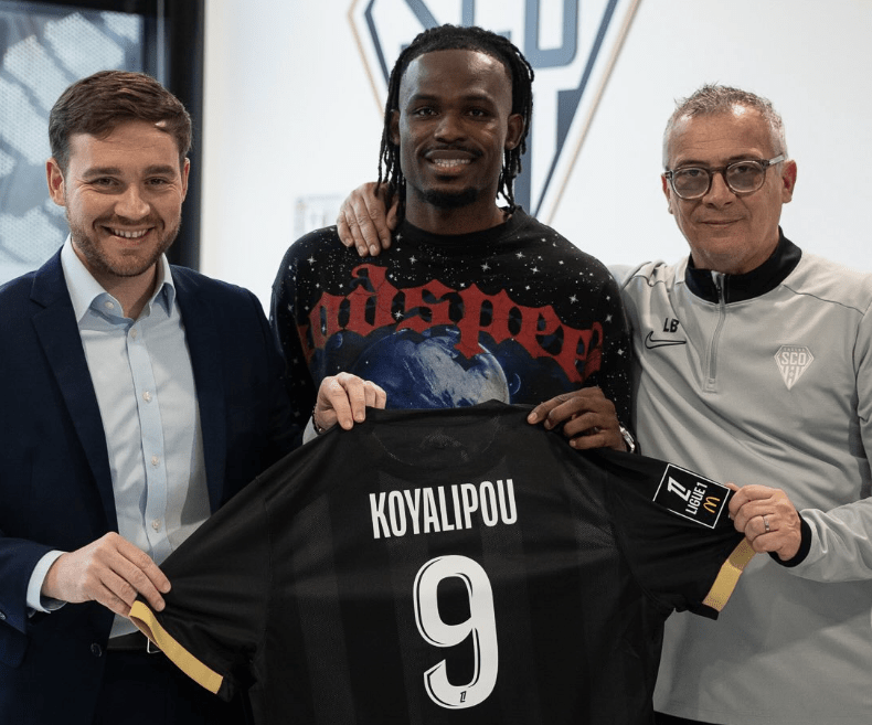 Angers SCO renforce son attaque avec l&rsquo;arrivée de Goduine KOYALIPOU !