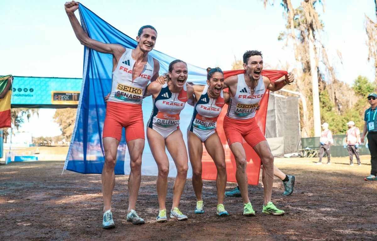 Championnats du monde de cross-country : La France vice-championne du monde de relais mixte !
