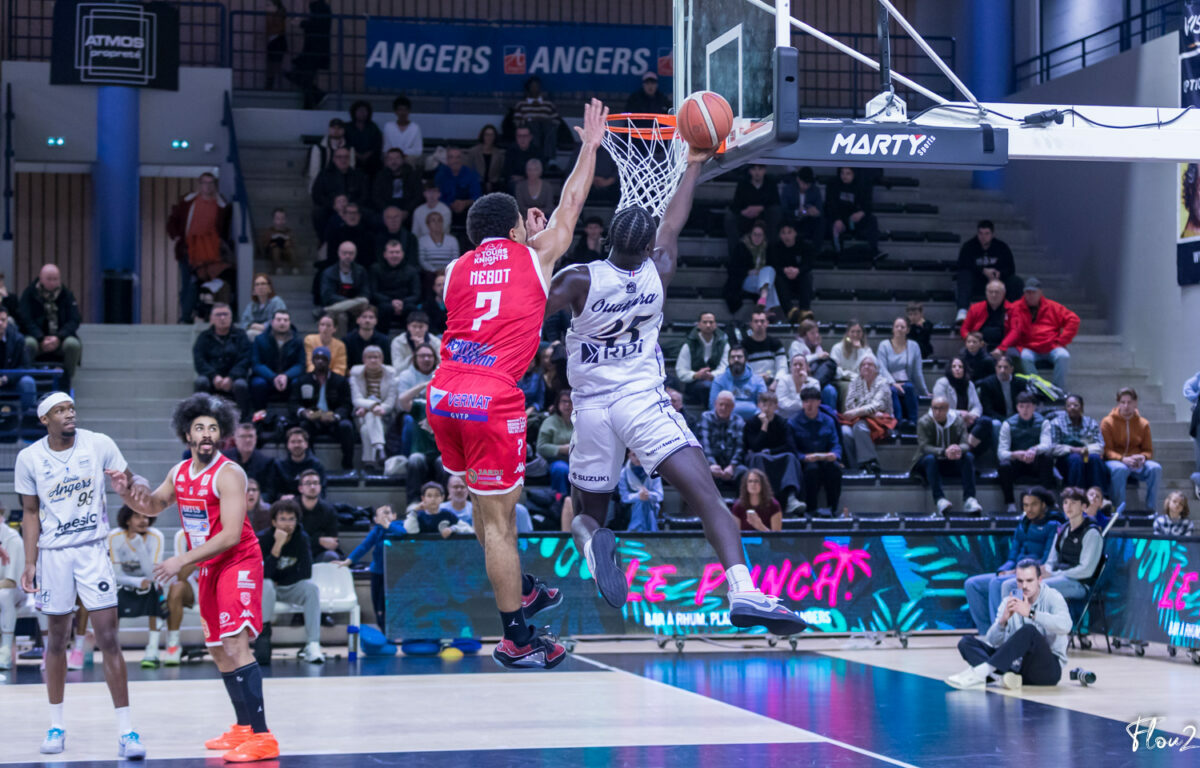 NM1 (J19) : Angers manque l&rsquo;occasion de revenir sur les premiers du classement…