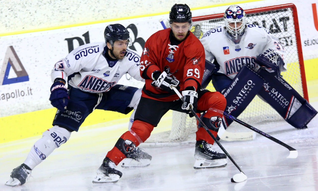 LM (J41) : Angers fait la différence dans les six dernières minutes du match à Chamonix.