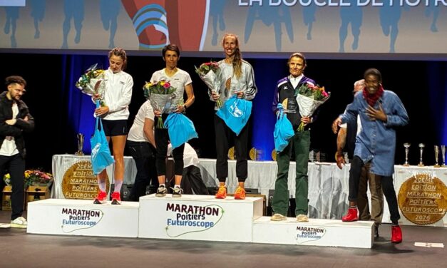 Marie BOSQUET bat son record personnel sur le marathon de Poitiers !