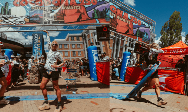 Un moment historique : Rachel Entrekin remporte le classement général de Cocodona 250 !
