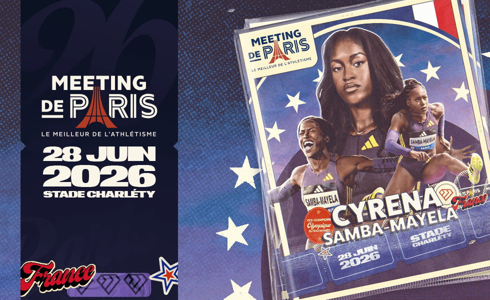 MEETING DE PARIS : SAMBA-MAYELA face au gratin mondial à Charléty !