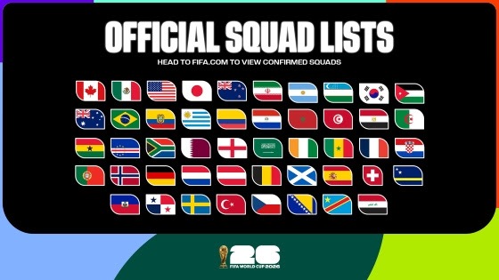 Les listes de la Coupe du Monde de la FIFA 2026 confirmées : 1 248 rêves, 48 équipes et un plateau de joueurs véritablement mondial