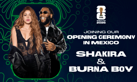 Les superstars Shakira et Burna Boy interprèteront pour la toute première fois Dai Dai lors de cérémonie d’ouverture de la Coupe du Monde de la FIFA 2026 à Mexico