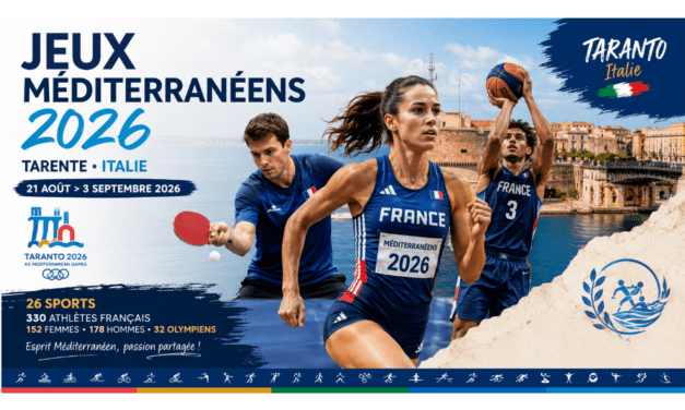 Jeux Méditerranéens 2026 : Amandine Brossier et Joé Seyfried porteront les couleurs du Maine-et-Loire en Italie