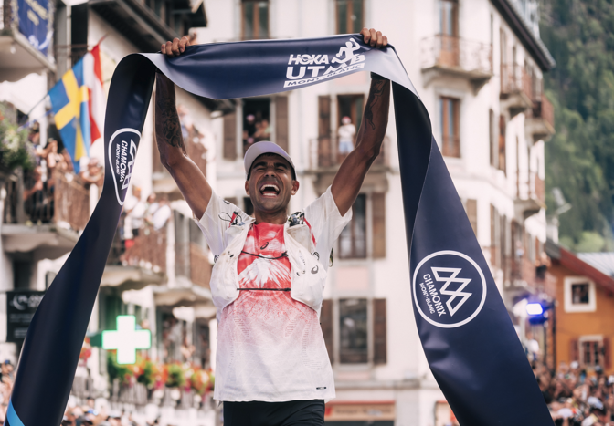 L&rsquo;EXPLOIT DE « SPEEDHIMAN » : BEN DHIMAN, ATHLÈTE ASICS TRAIL, TRIOMPHE À CHAMONIX