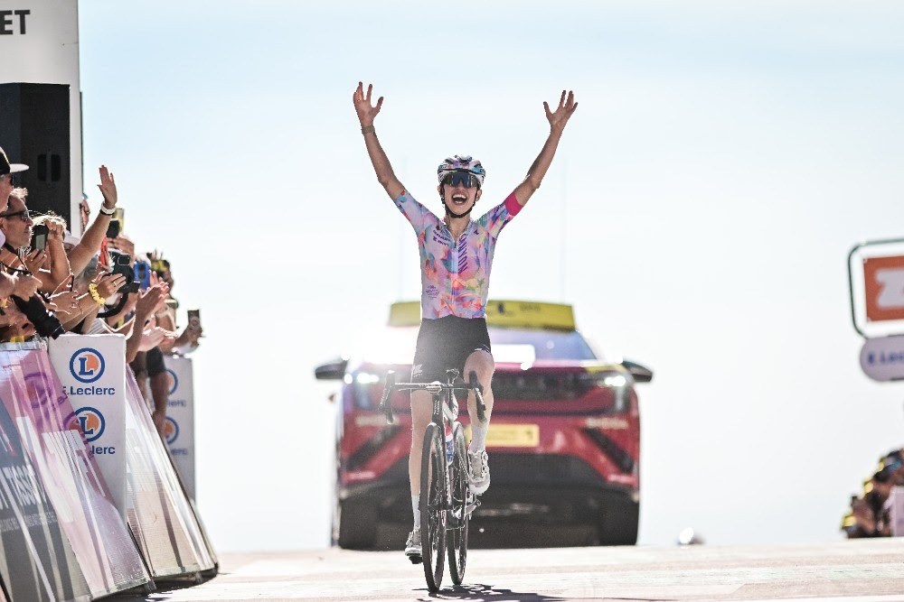 Kasia Niewiadoma-Phinney, le Ventoux en première classe !