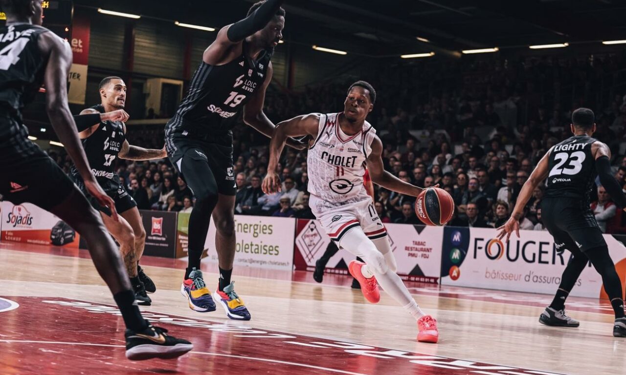 Cholet Basket s’incline face à l’ASVEL pour sa première en Betclic Élite