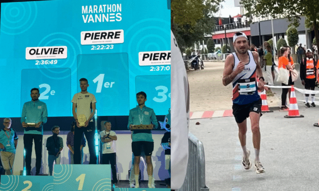 Marathon de Vannes : Olivier FREMY, 2e après une fin de course éprouvante