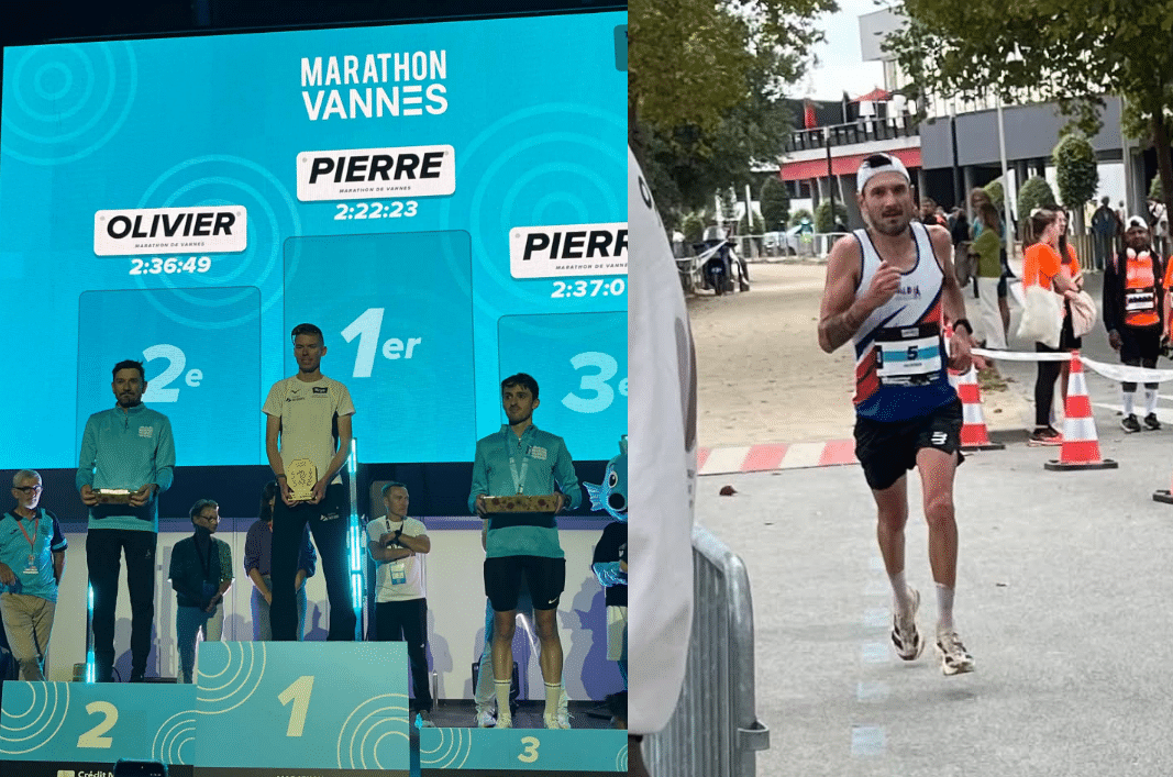 Marathon de Vannes : Olivier FREMY, 2e après une fin de course éprouvante