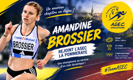 Athlétisme : Amandine Brossier rejoint l’ASEC La Pommeraye, un nouveau chapitre pour la championne angevine