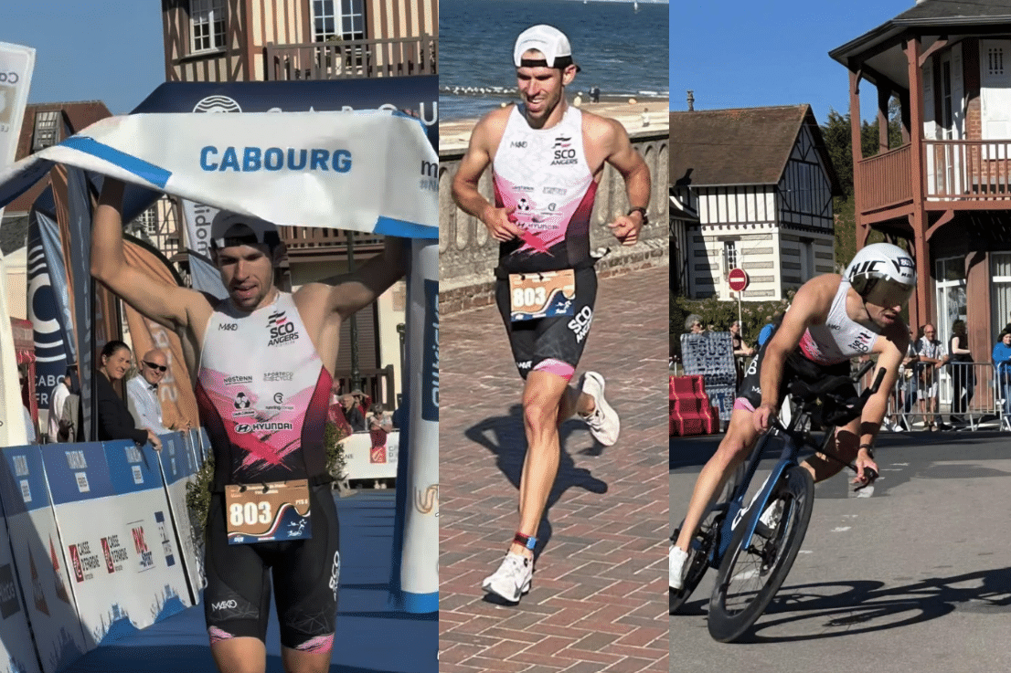 Para-triathlon : Théo Moreau conserve son titre de Champion de France en PTS8 à Cabourg