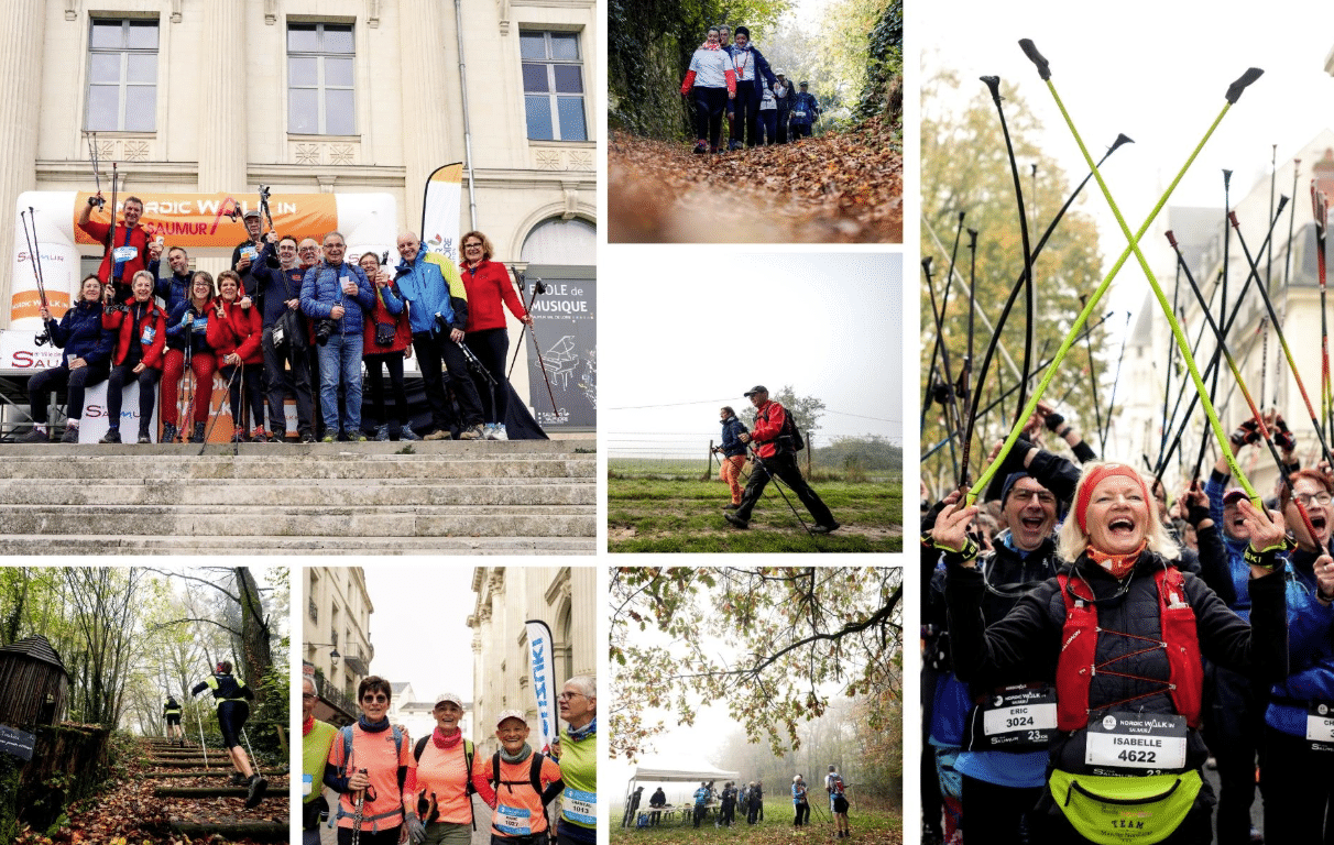 NordicWalkin’ Saumur : un week-end pour découvrir la marche nordique