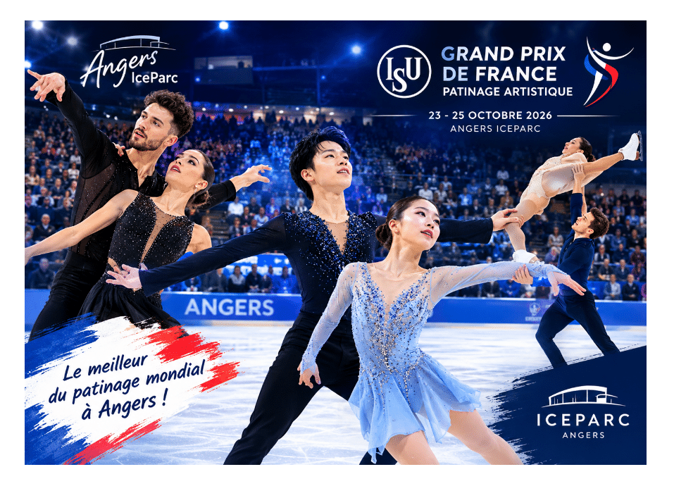 Grand Prix de France de patinage artistique à Angers : Adam Siao Him Fa et les Français brillent à l’IceParc